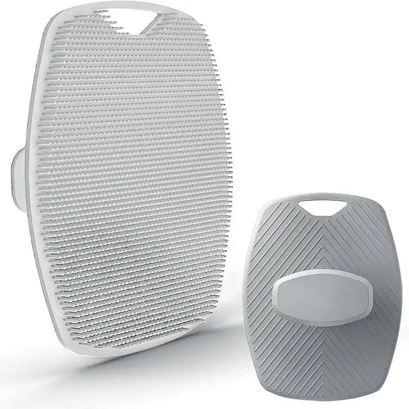 1/5pc Soft Silicone Exfoliating Brush Cleanser Manual Body Cleansing Care Scrubber Shower Gentle Massage Bath For Men