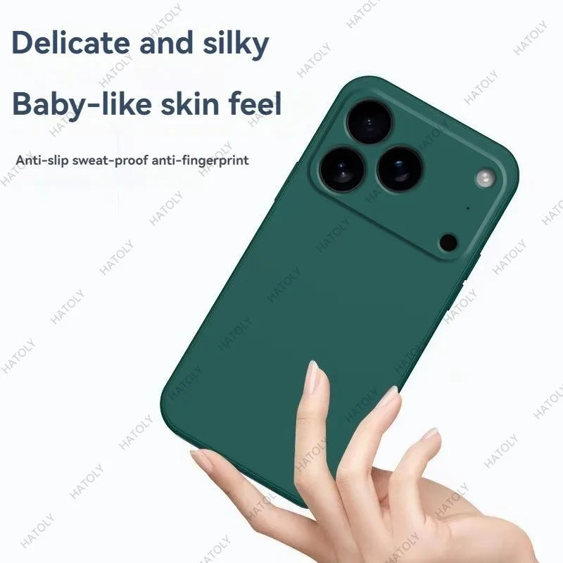 Liquid Silicone Case For iphone 17 Pro Max For iphone 17 17 Pro 17 Pro Max Cover TPU Shockproof Protective Cover iphone 17 Air