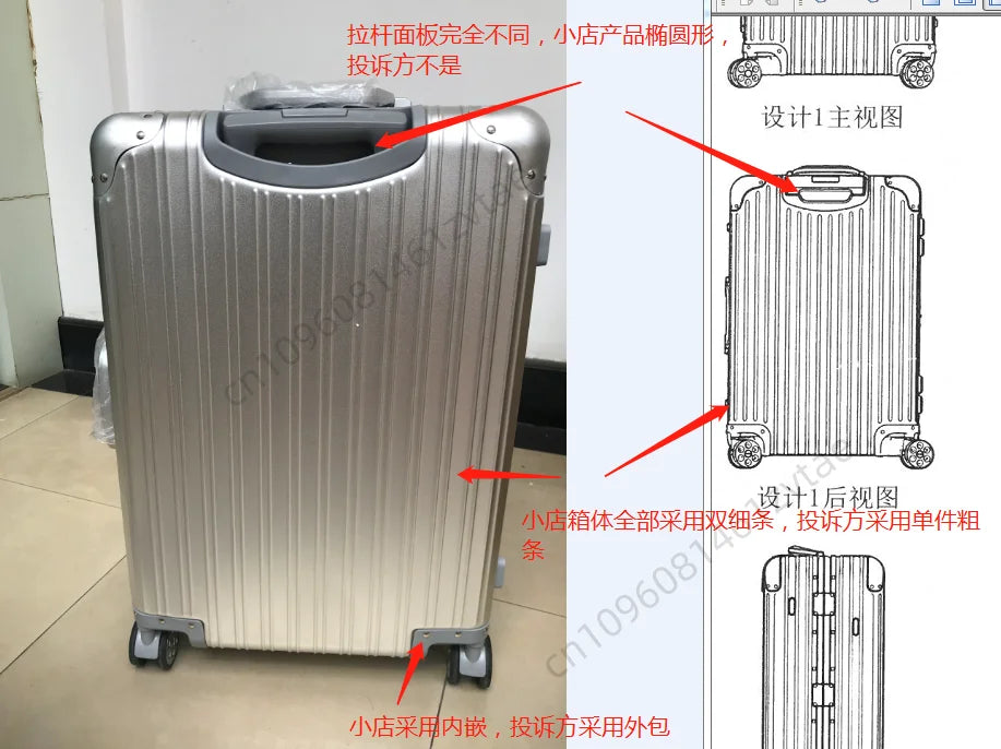 100% Aluminum-magnesium Alloy Travel Suitcase High Quality Rolling Luggage 20/24/26/29'' Trolley Luggage Carry-On Cabin Suitcase