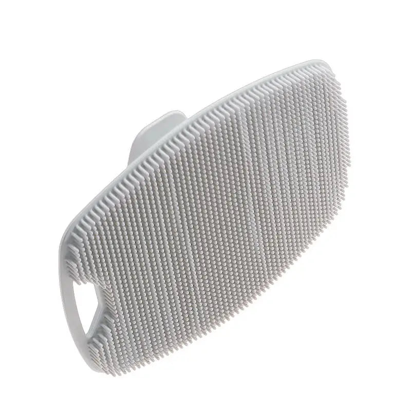 1/5pc Soft Silicone Exfoliating Brush Cleanser Manual Body Cleansing Care Scrubber Shower Gentle Massage Bath For Men