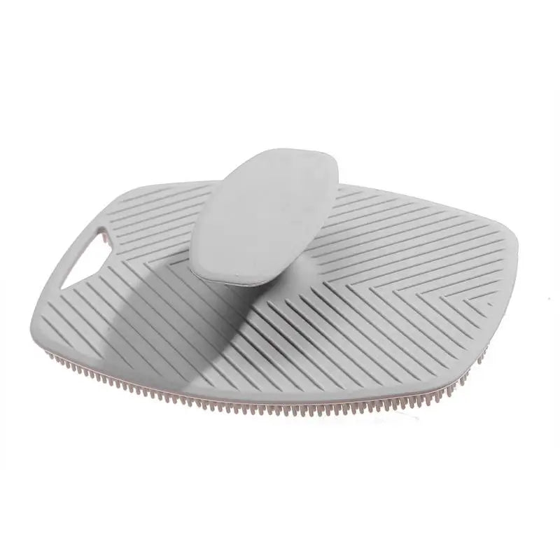 1/5pc Soft Silicone Exfoliating Brush Cleanser Manual Body Cleansing Care Scrubber Shower Gentle Massage Bath For Men