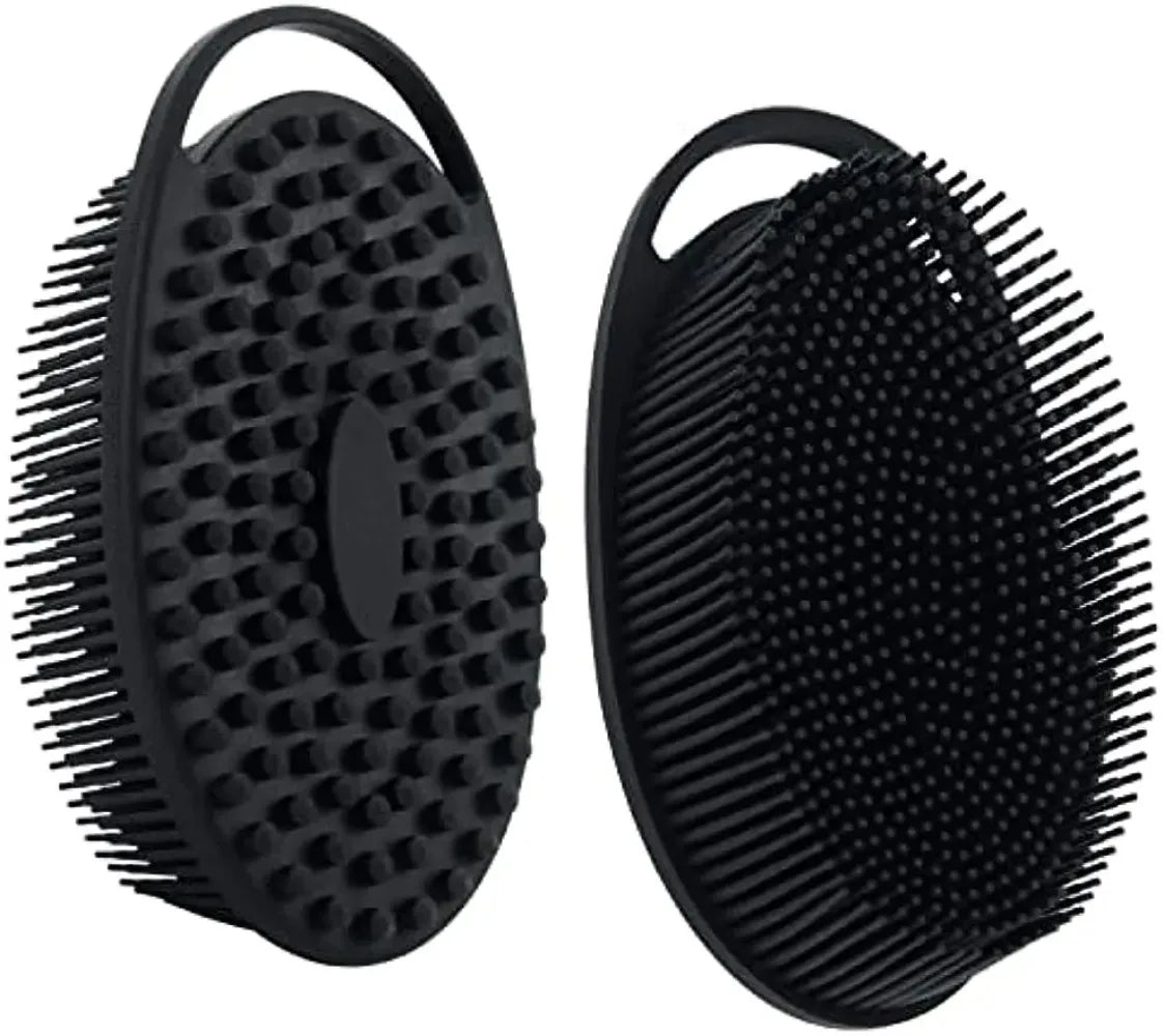 NEW Silicone Body Scrubber Exfoliating Baby Shower Gentle SPA Massage Brush Cleanser for Body Wash Brush Back Scrubber Bath Tool