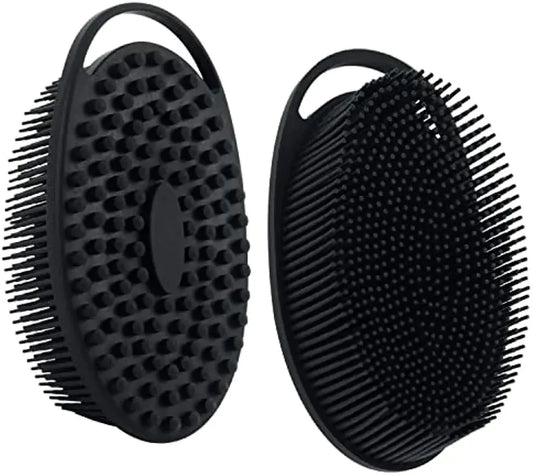 NEW Silicone Body Scrubber Exfoliating Baby Shower Gentle SPA Massage Brush Cleanser for Body Wash Brush Back Scrubber Bath Tool