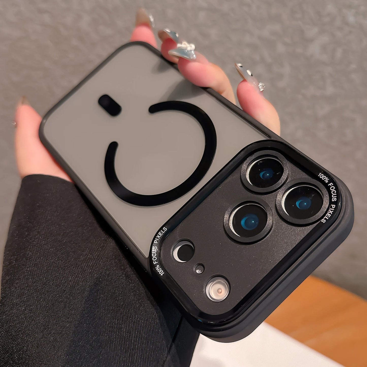 Transparent Metal Camera Bumper Cases For iPhone 17 11 12 13 16 Pro Max 15 16 Plus 17 Air For Magsafe Magnetic Clear Phone Cover