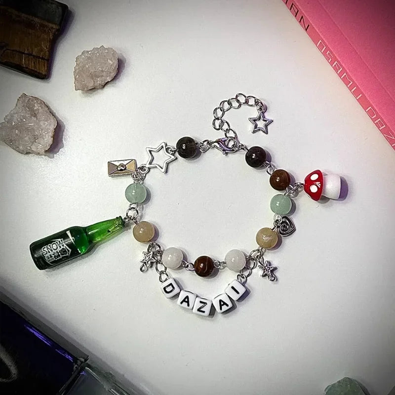 Osamu Dazai Bungou Stray Dogs Inspired Bracelet